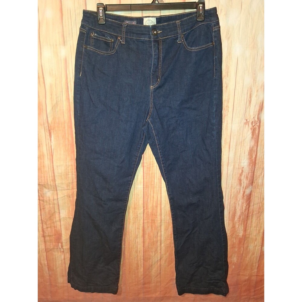 SJB Dark Denim Bootcut Jeans Sz 16